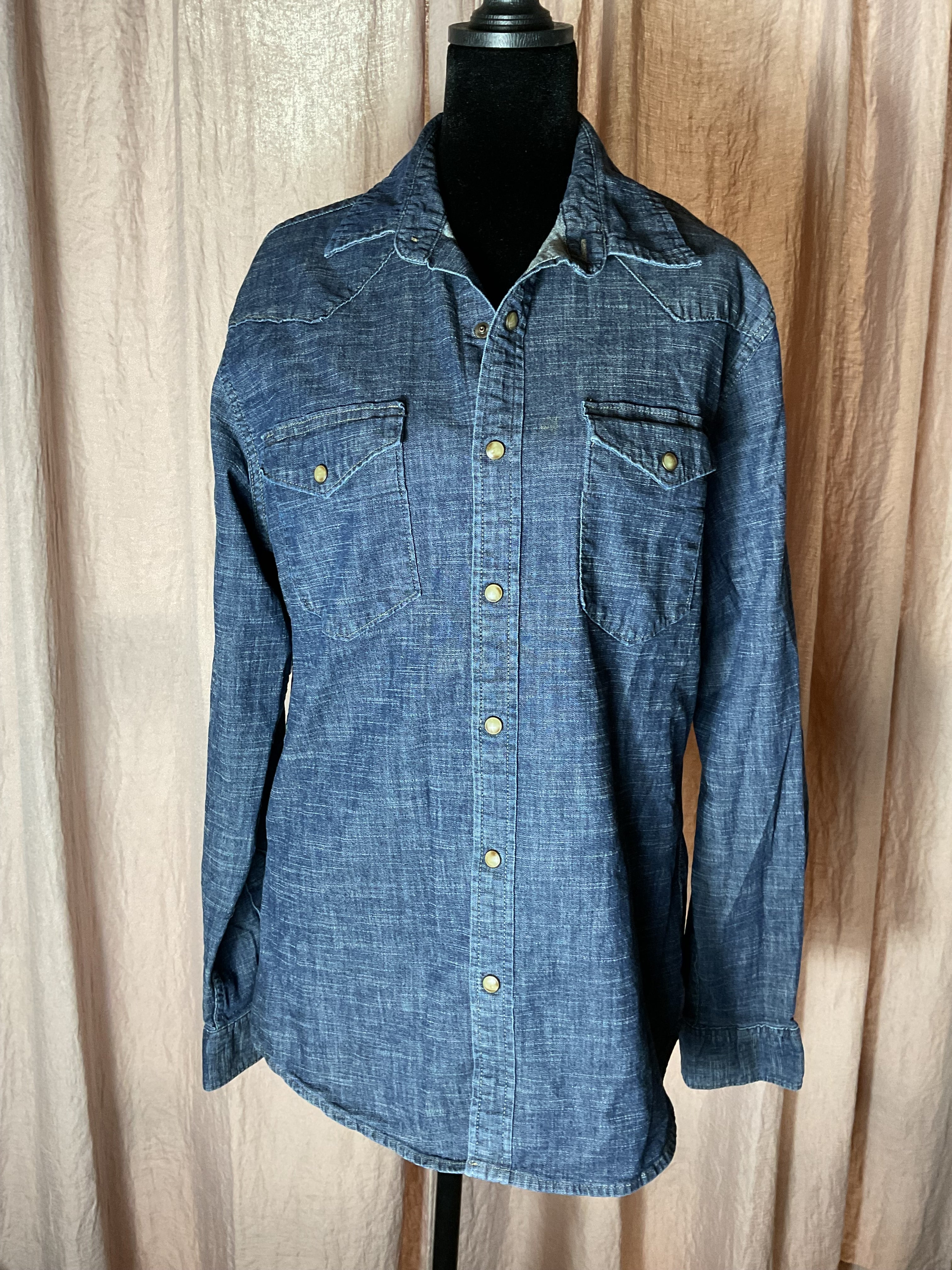 Wrangler Western Denim Pearl Snap