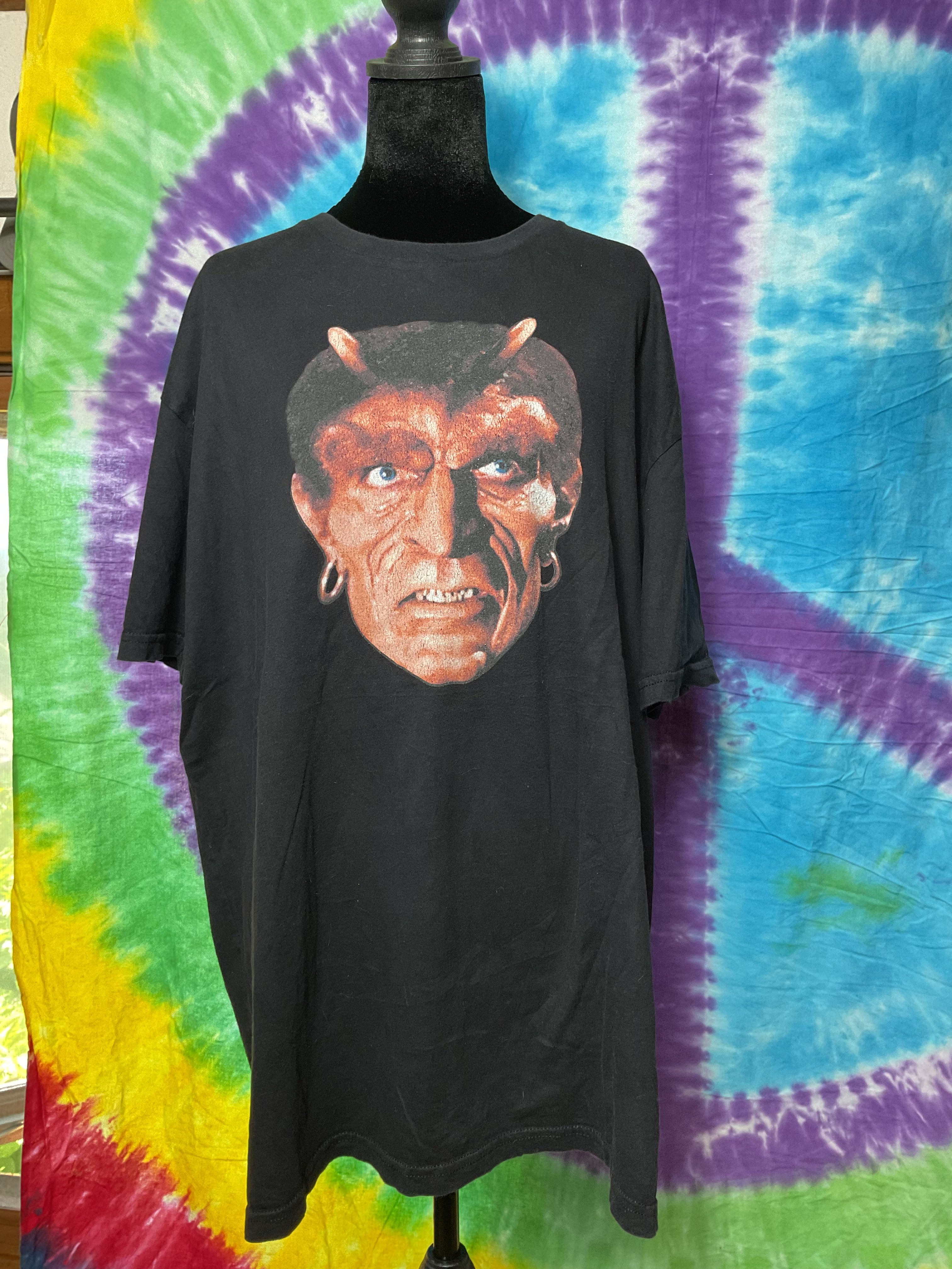 Vtg Clash of the Titans Calibos 1981 Movie T-Shirt 2XL Horror 80s