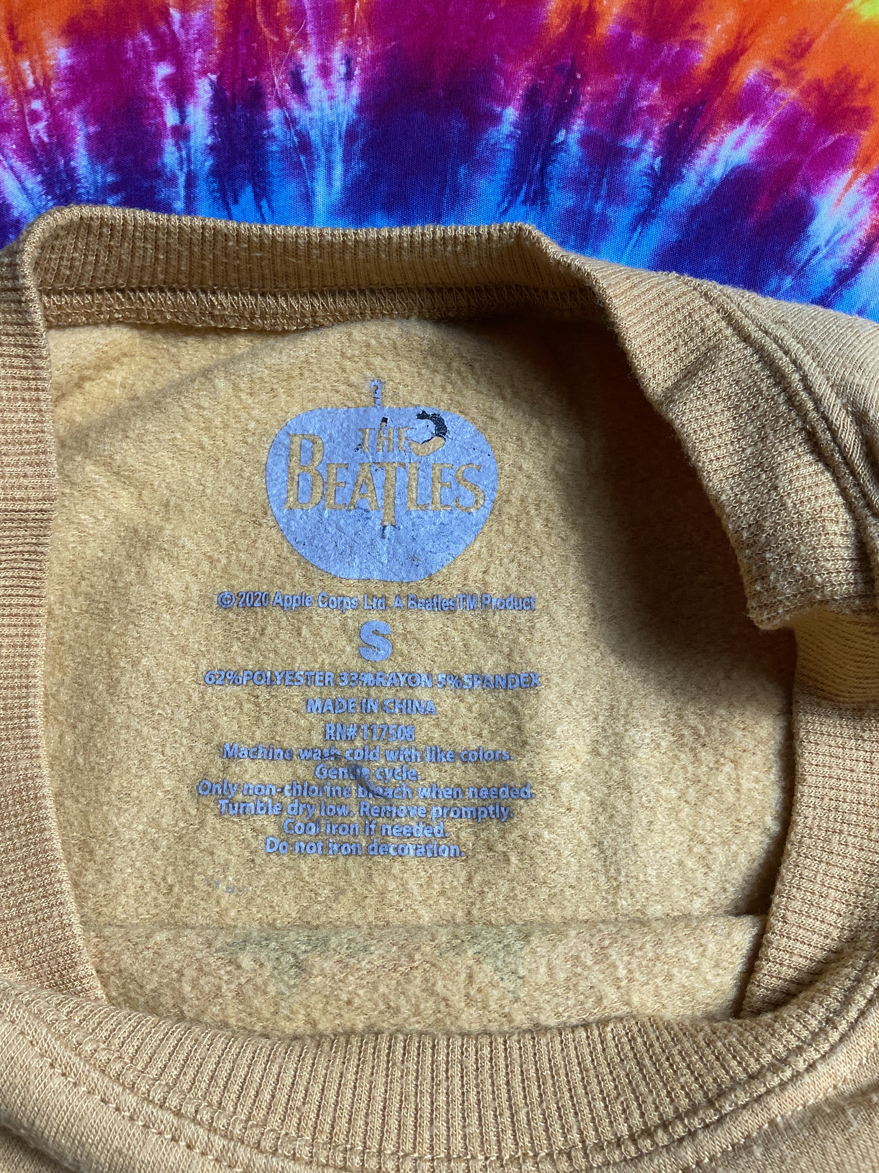 The Beatles "Sgt. Pepper" Era Crewneck - Super Soft Mustard