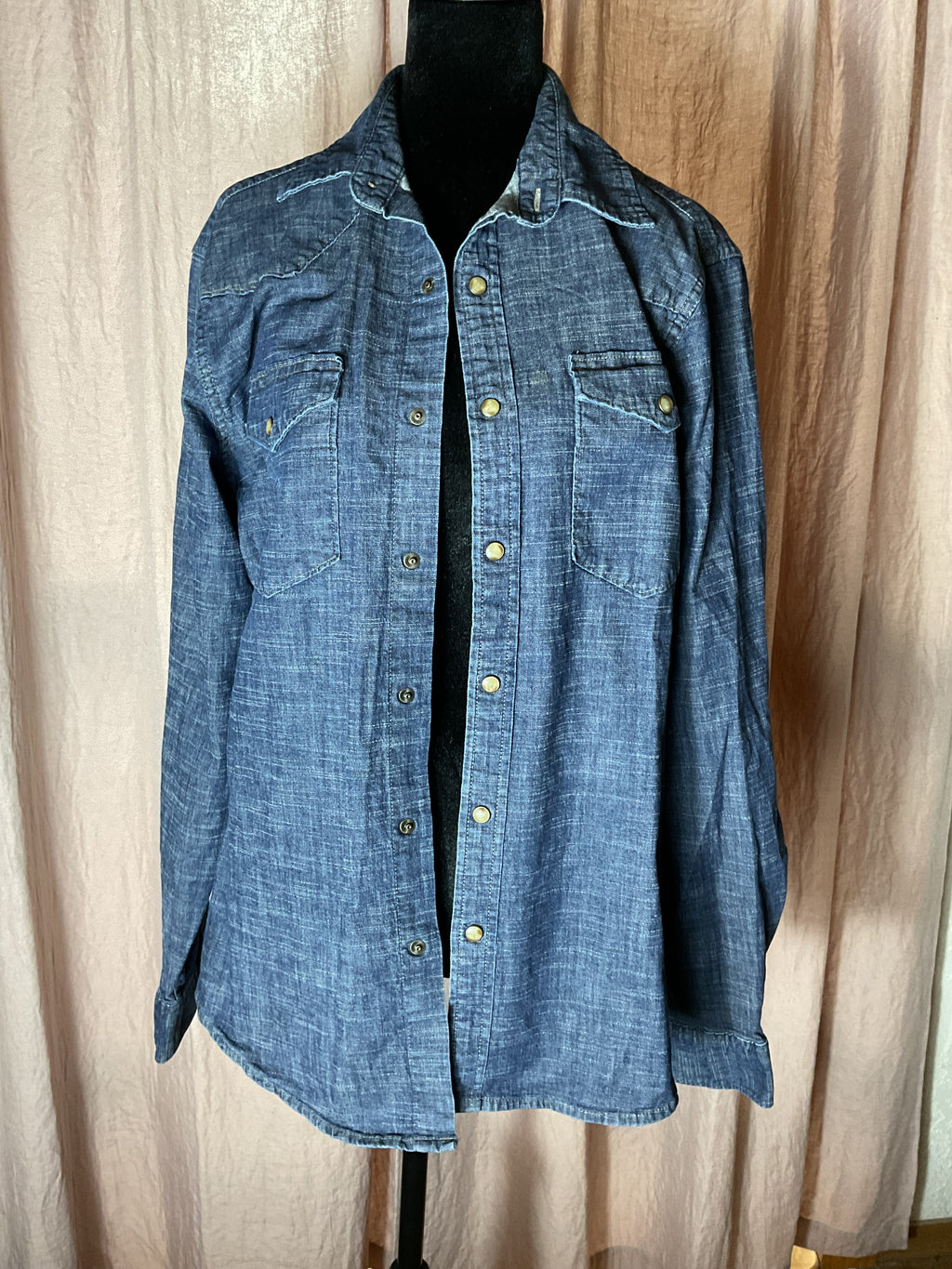 Wrangler Western Denim Pearl Snap