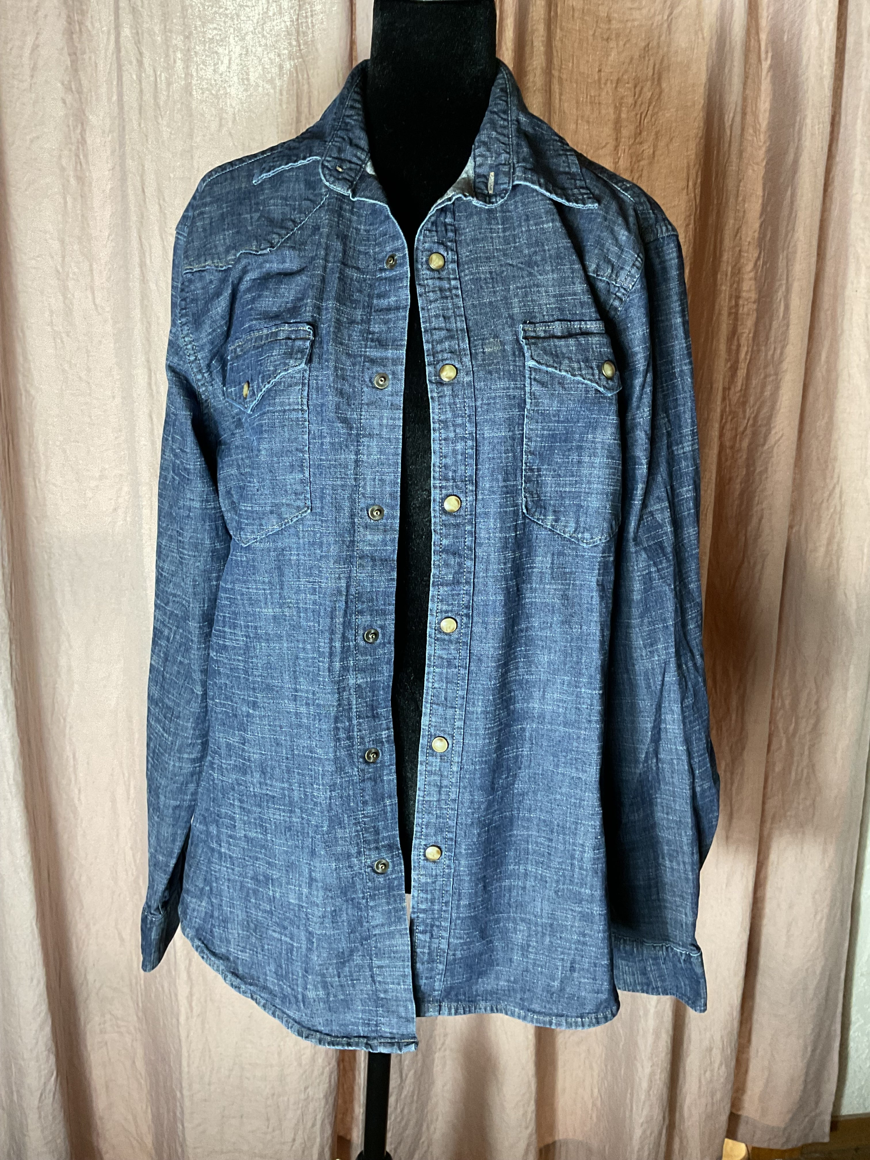 Wrangler Western Denim Pearl Snap
