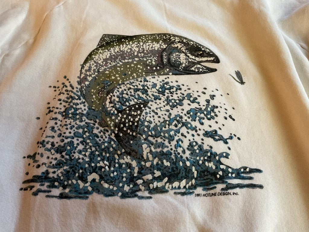Vintage Hotline Design Inc. Graphic Sweatshirt