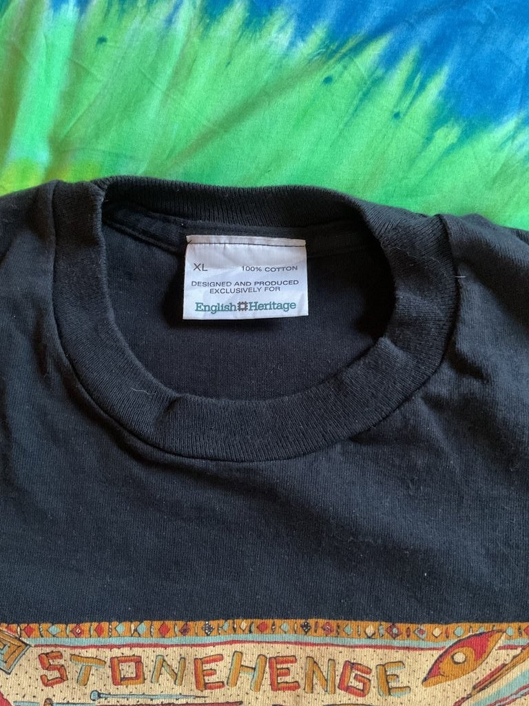Vintage 1990s English Heritage Pazuki Stonehenge Single Stitch