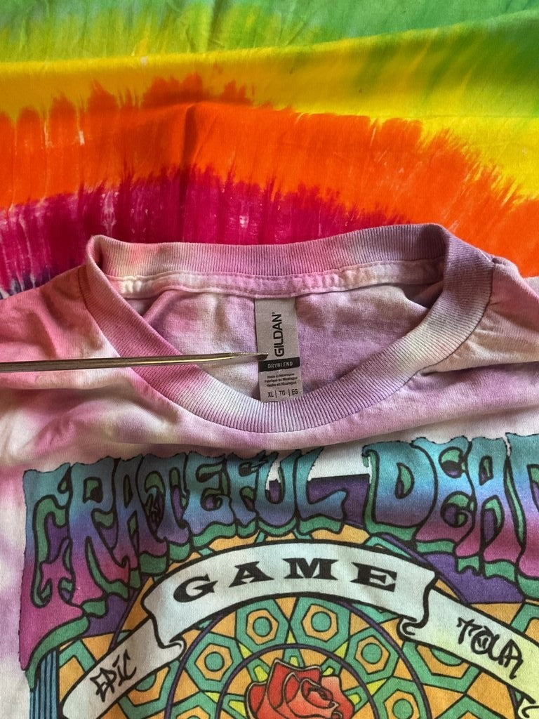 Grateful Dead Tie-Dye - Barton Hall, Cornell University 1977