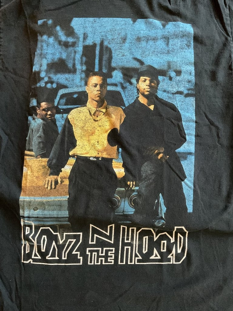 Boyz N The Hood Black T-Shirt, 100% Cotton, Made in Haiti