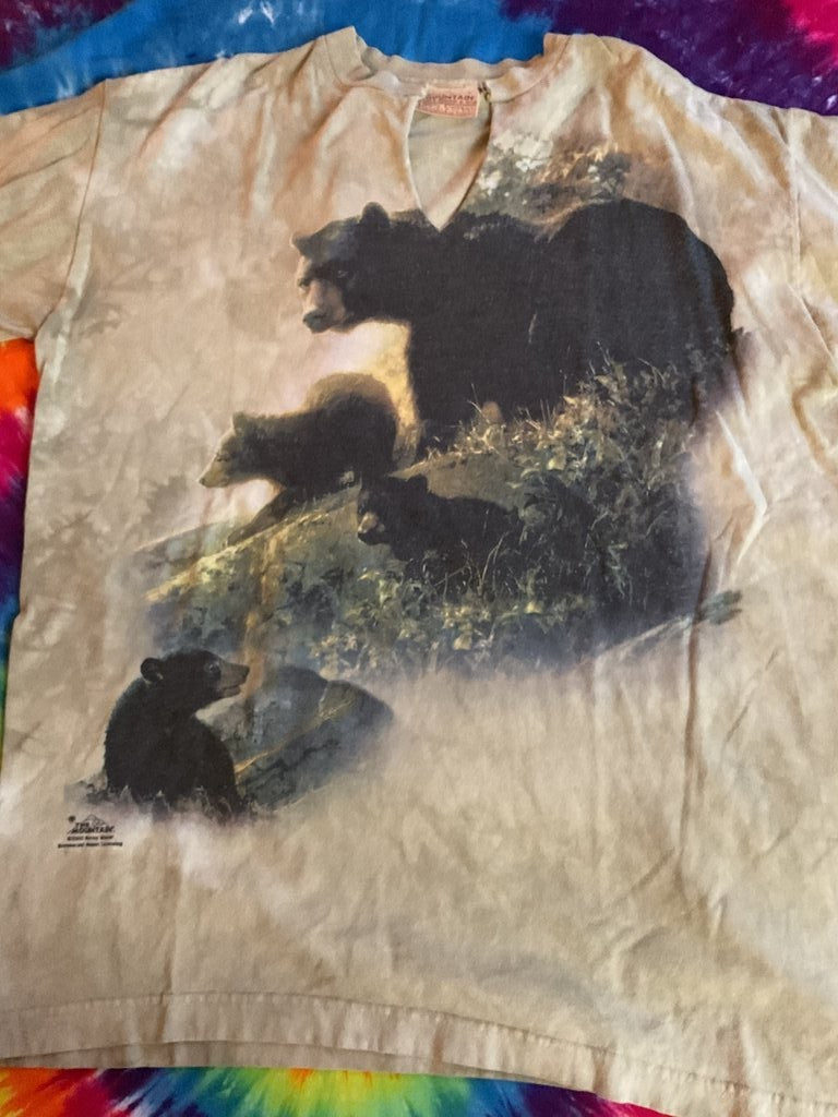 The Mountain Nancy Glazer 2002 Bear Family Graphic T-Shirt