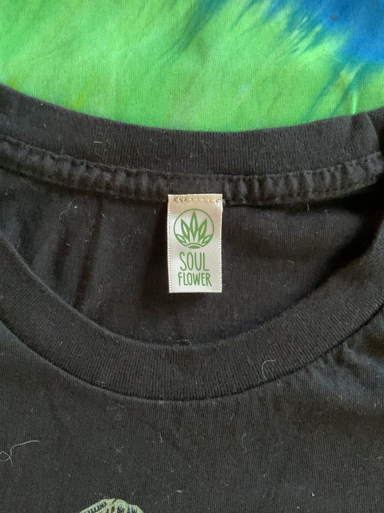 Soul Flower Mushroom Graphic T-Shirt
