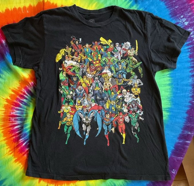 DC Comics Superheroes Graphic T-Shirt