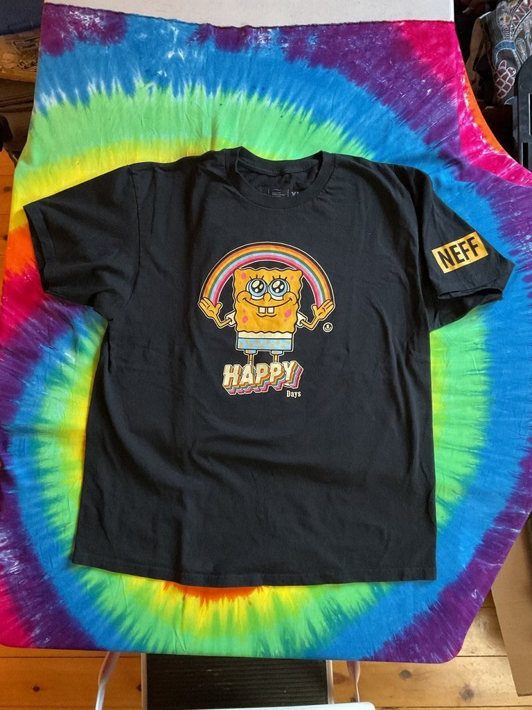 Neff x Nickelodeon Spongebob Happy Days T-Shirt