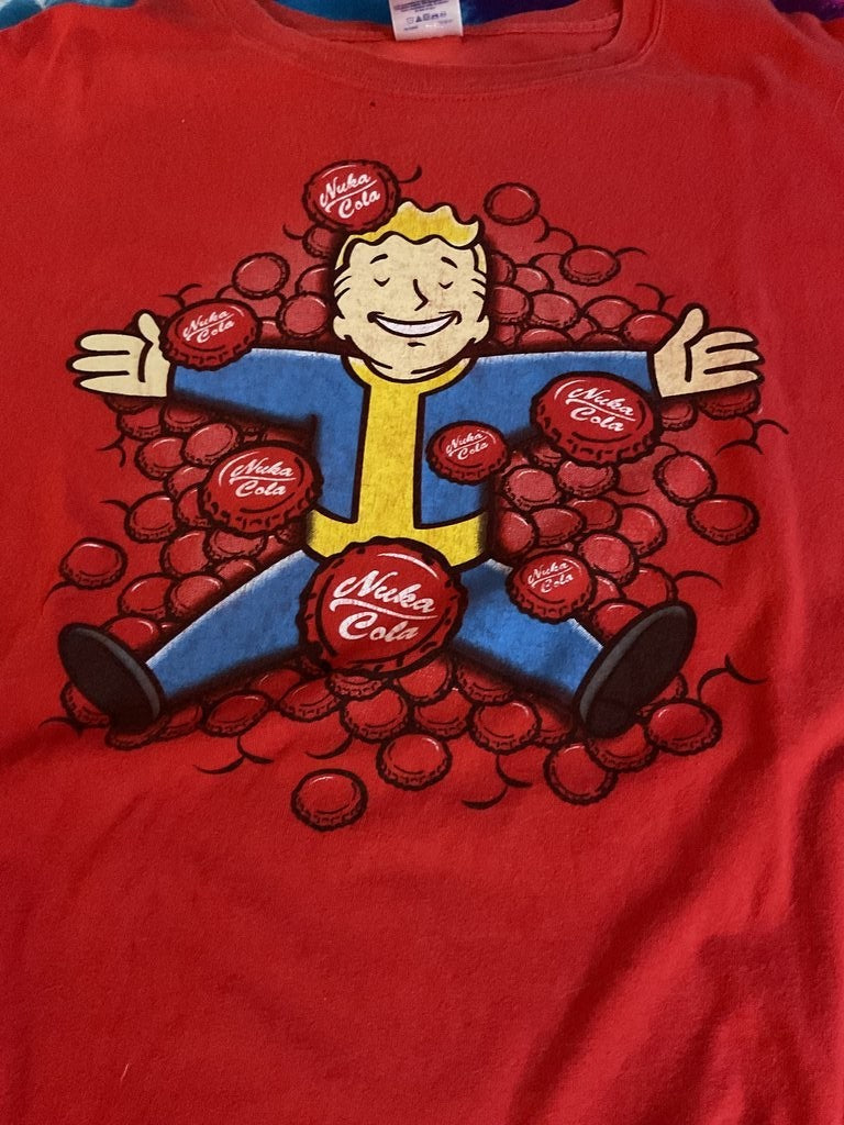 Gildan Ultra Cotton Nuka Cola Graphic T-Shirt