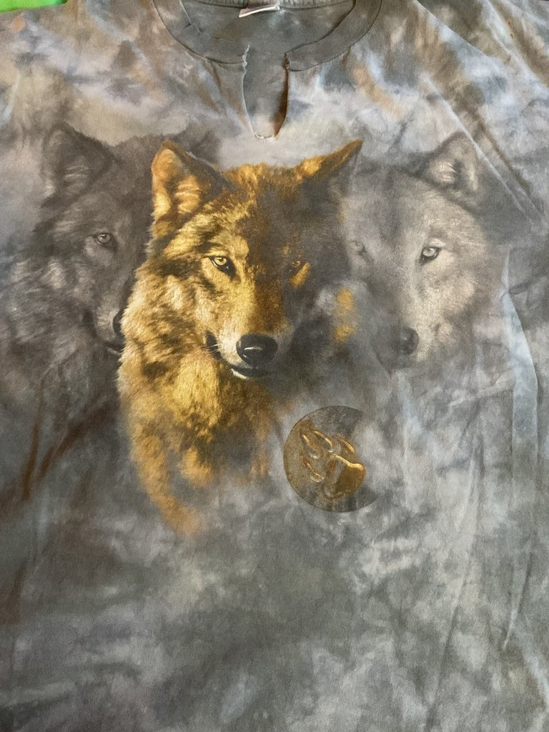 The Mountain Wolf Graphic Tie-Dye T-Shirt