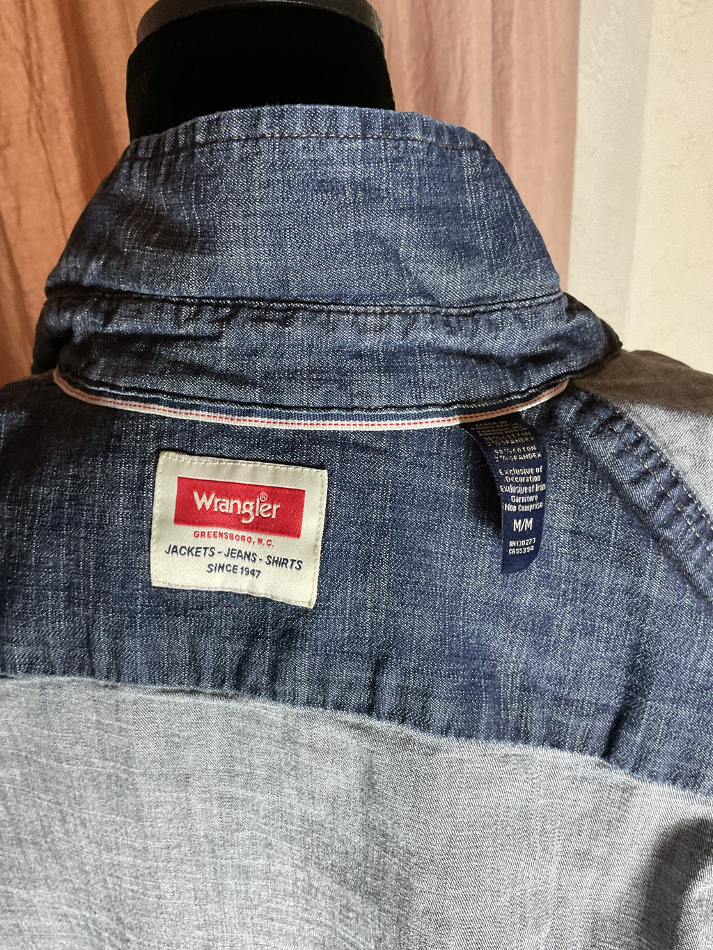 Wrangler Western Denim Pearl Snap