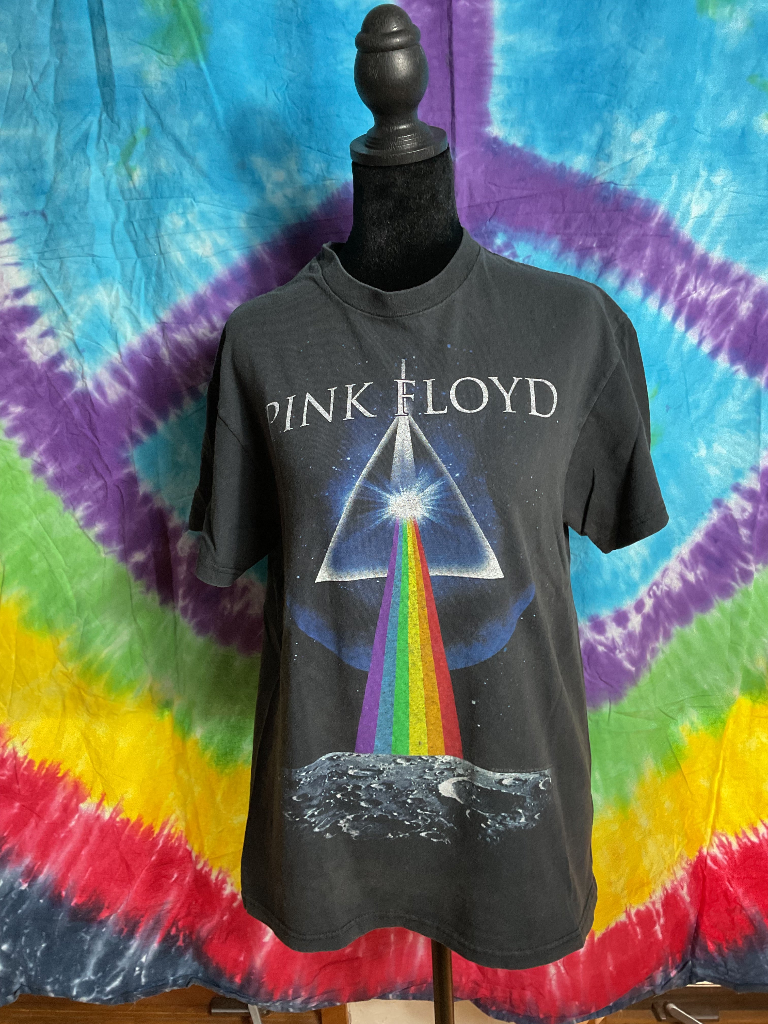 Vintage Pink Floyd Dark Side of the Moon Prism Shirt M Delta Tag
