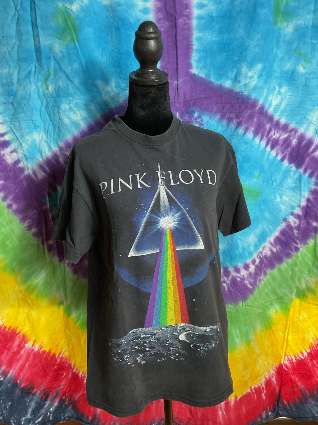 Vintage Pink Floyd Dark Side of the Moon Prism Shirt M Delta Tag