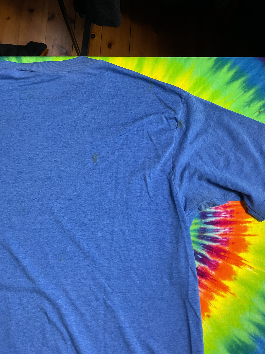 1989 Fillmore Days Moravia NY Single Stitch Blue Thin 80s