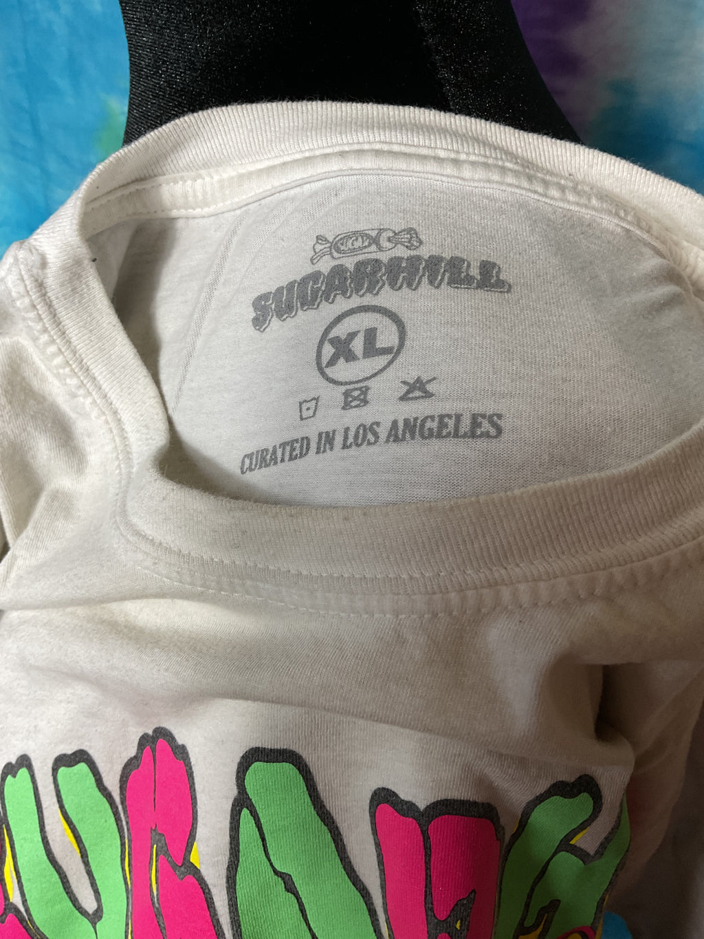 Sugarhill LA Introverted Drifting Lonely Skull Graphic Tee XL