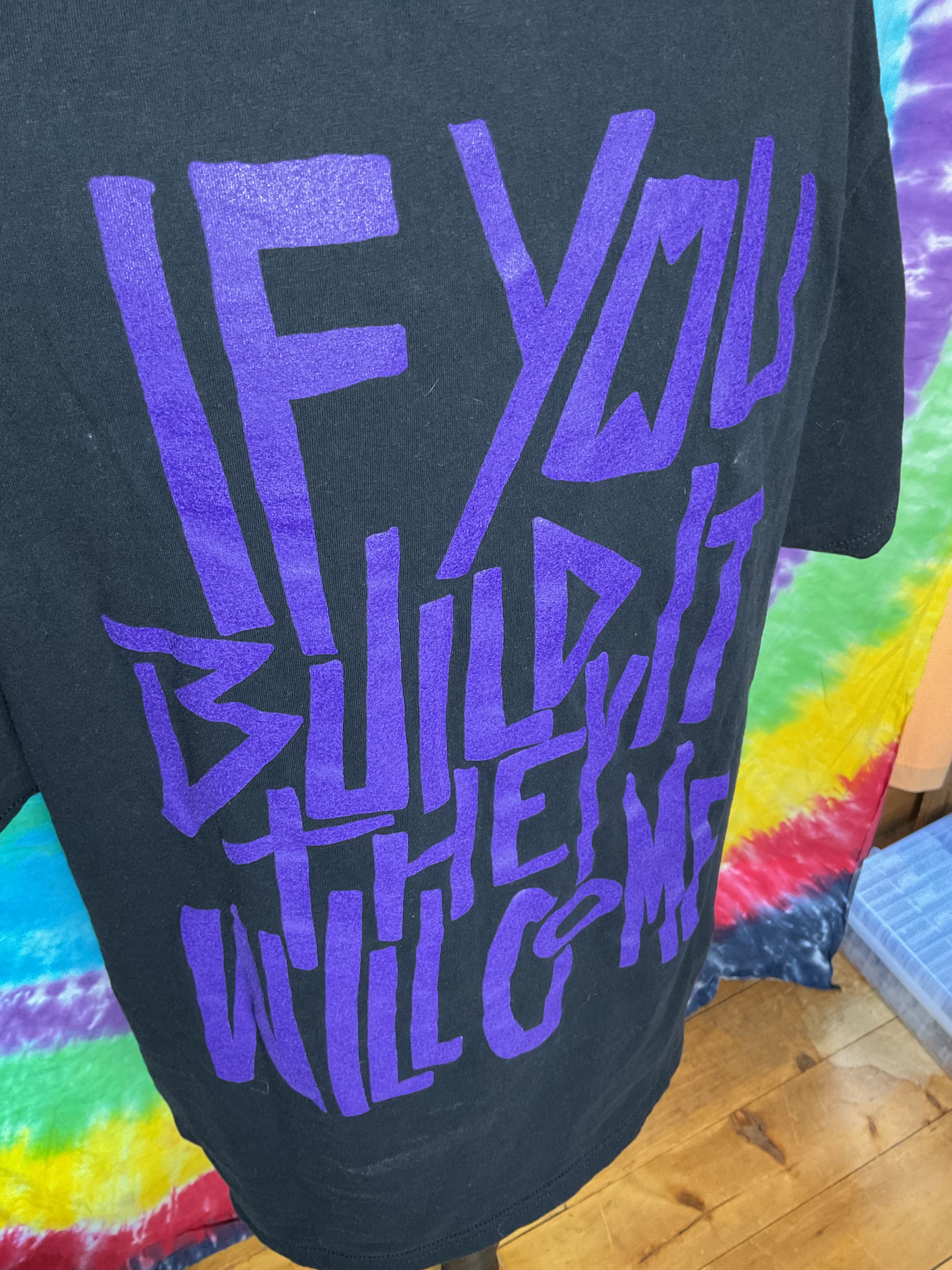 Fall Out Boy UFO Shirt If You Build It They Will Come Tour Large