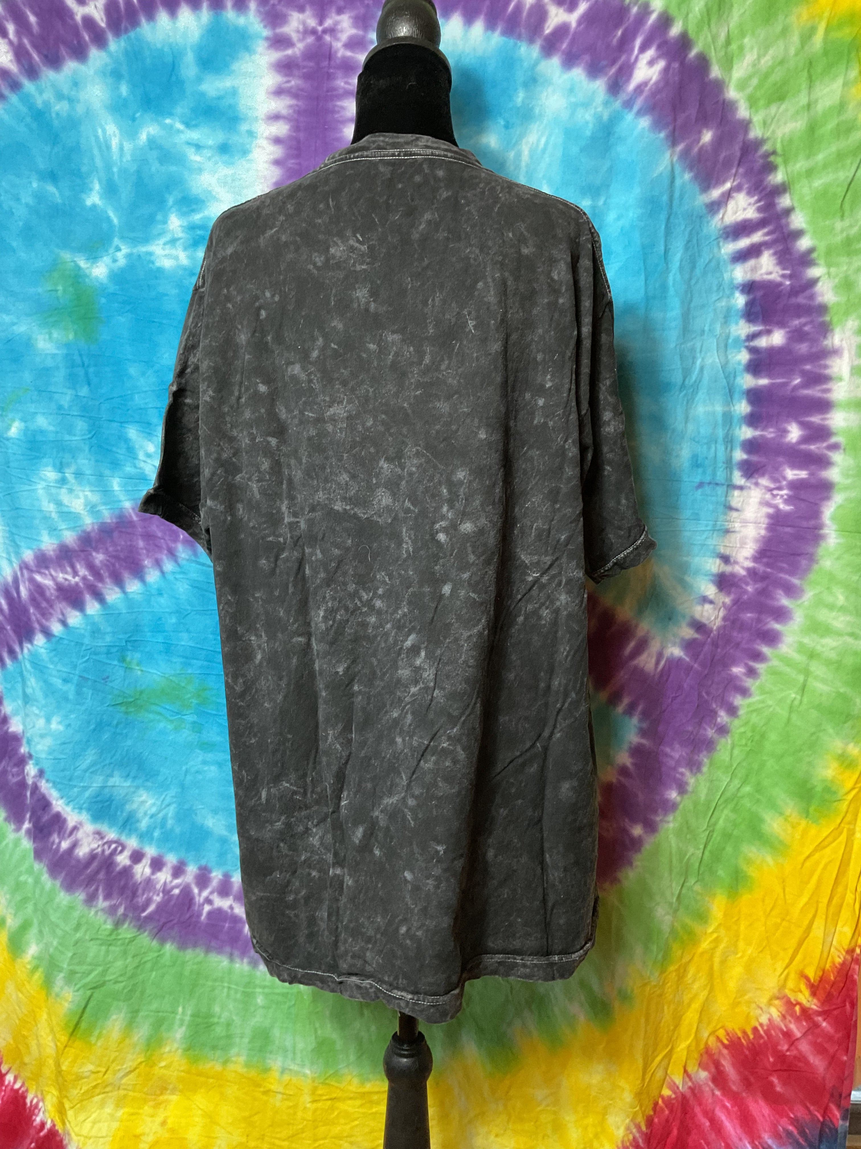 Five Nights at Freddy's Pizza Acid Wash Tee Size L