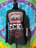 Vintage Ecko Unltd Long Sleeve Shirt Mens XL Black Rhino Brand