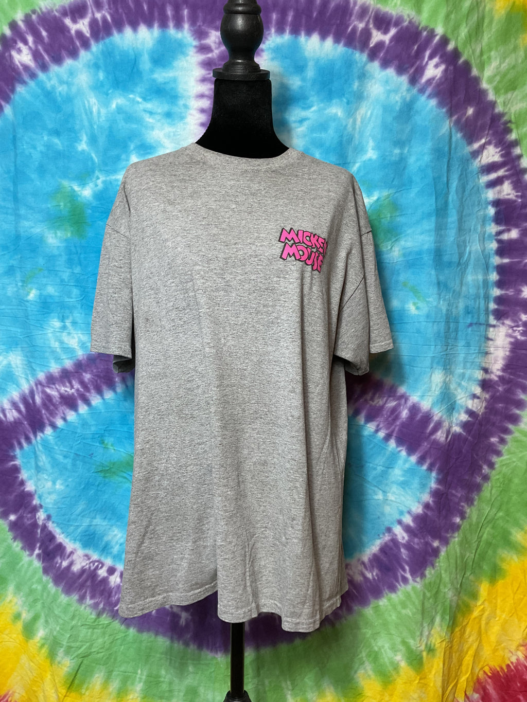 VTG Disney Mickey Mouse Ye Olden Days Graphic Tee L