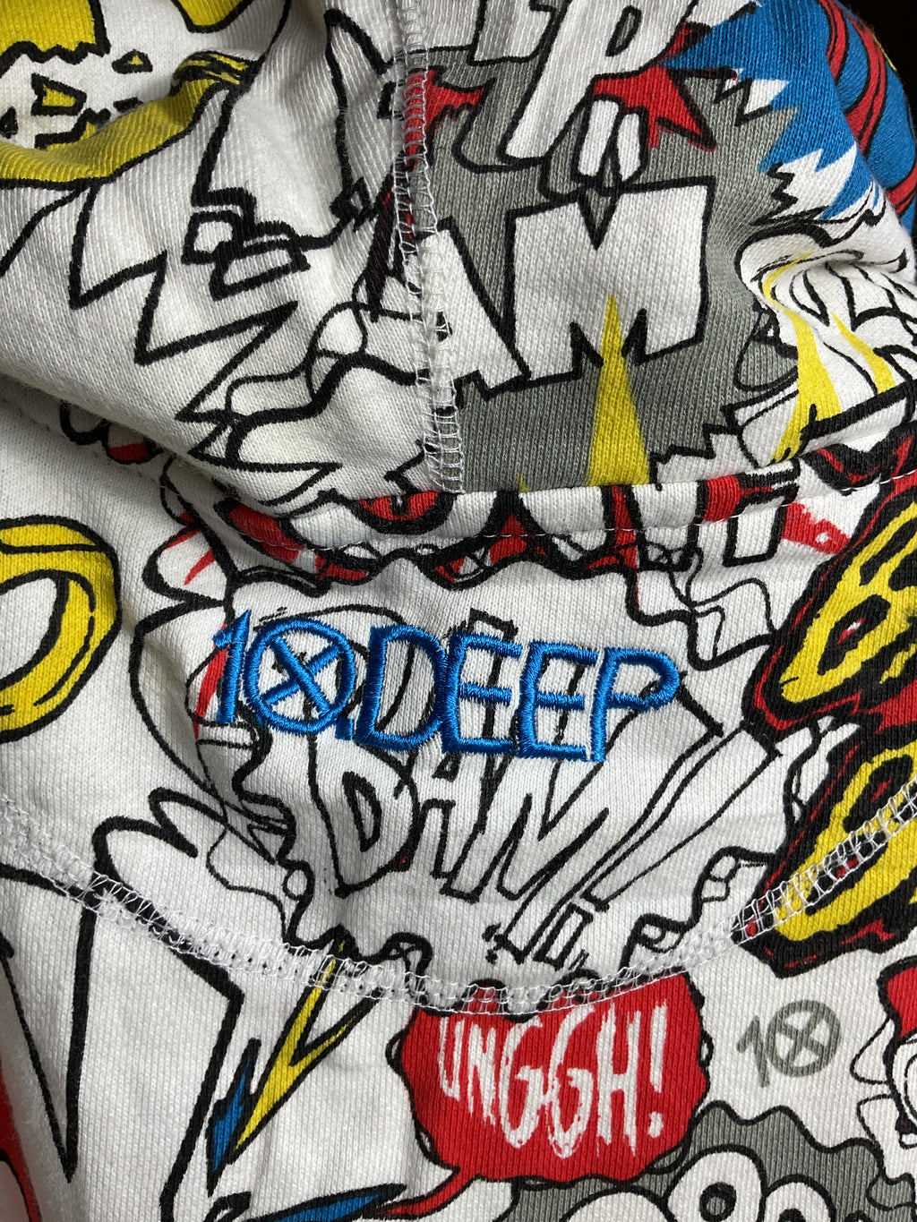 10.DEEP Comic Book Pop Art Full-Zip