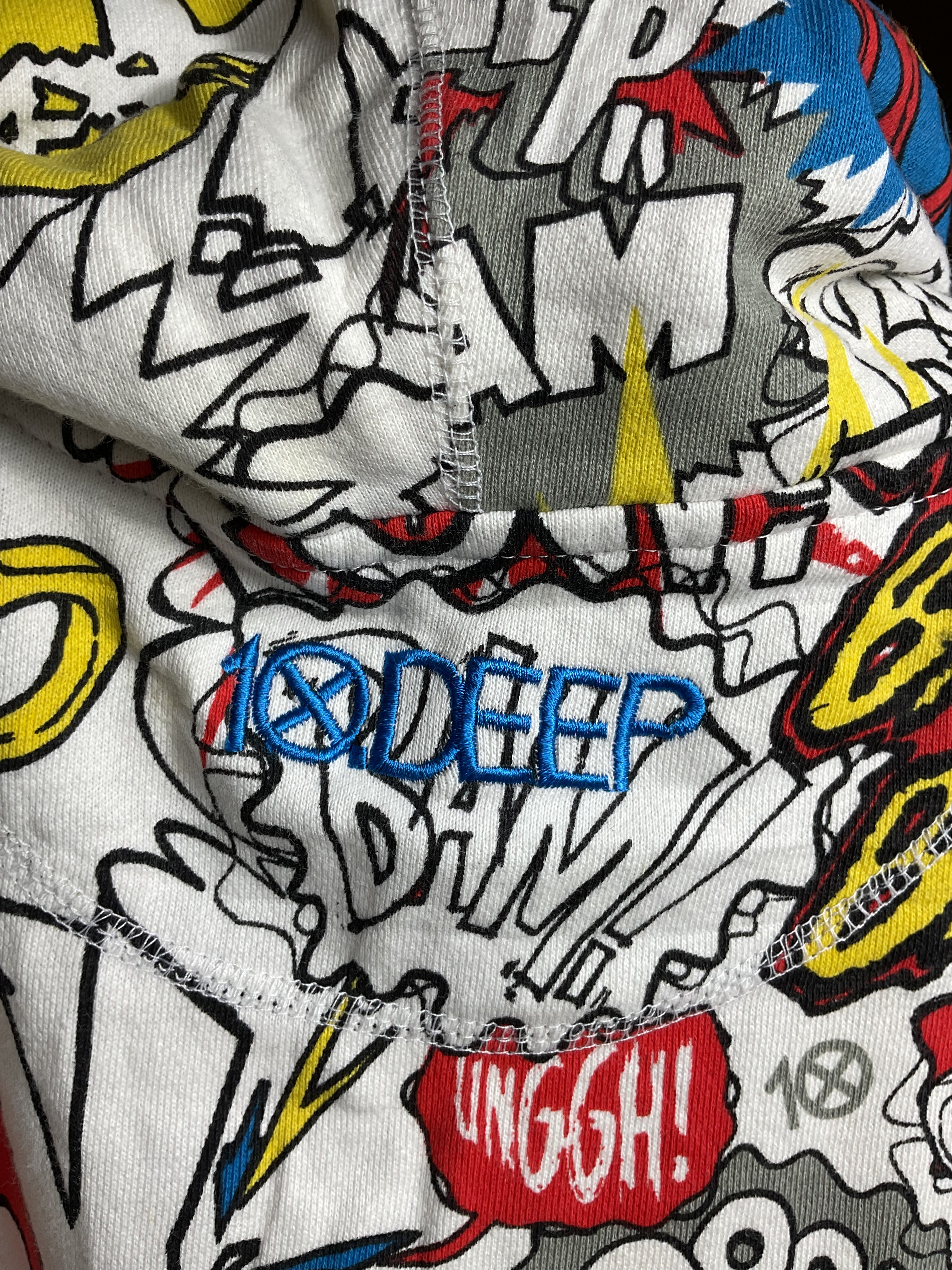 10.DEEP Comic Book Pop Art Full-Zip