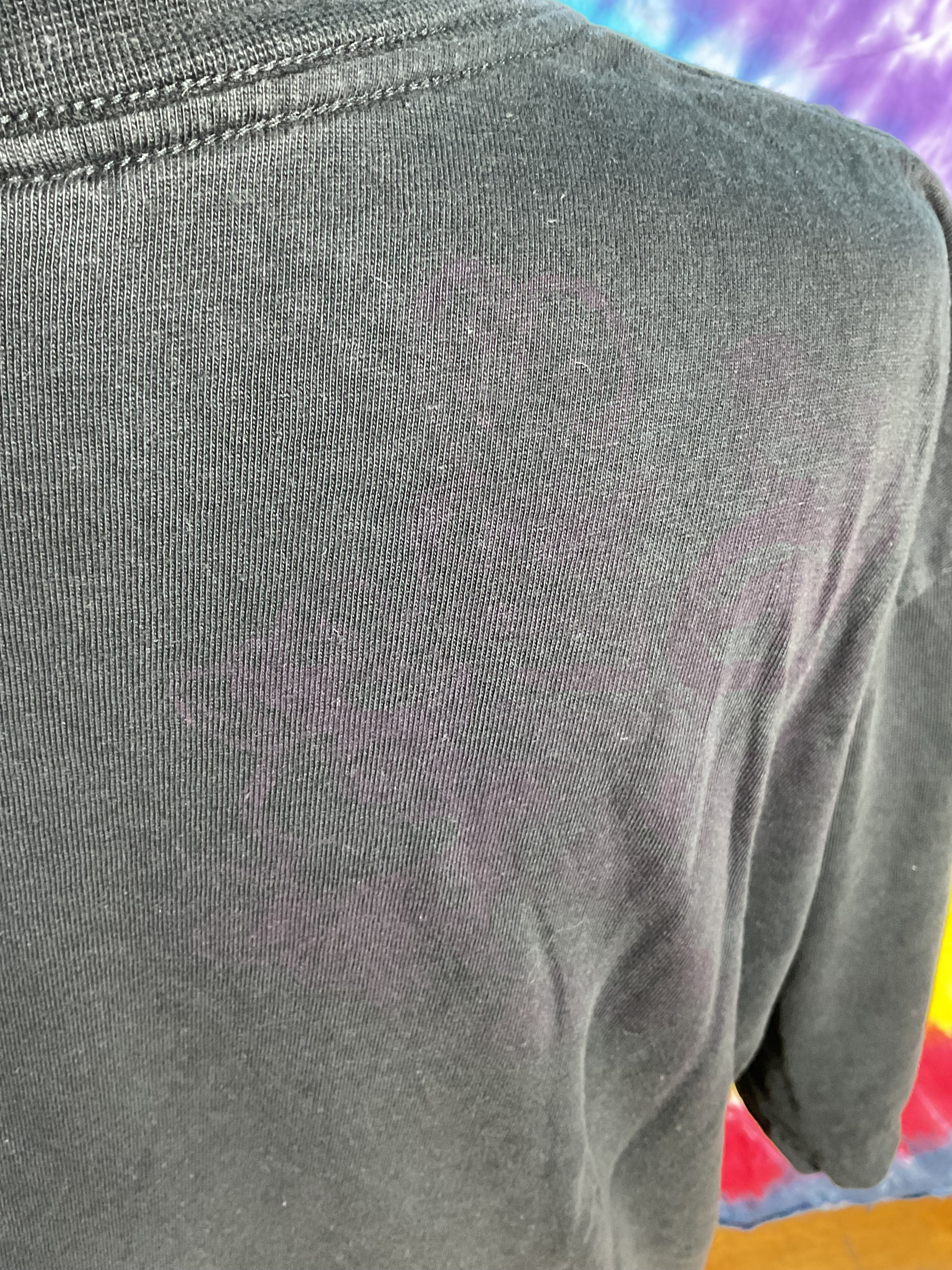 Vtg Ecko Unltd Y2K Crest Paisley AOP Tee Shirt XL Black