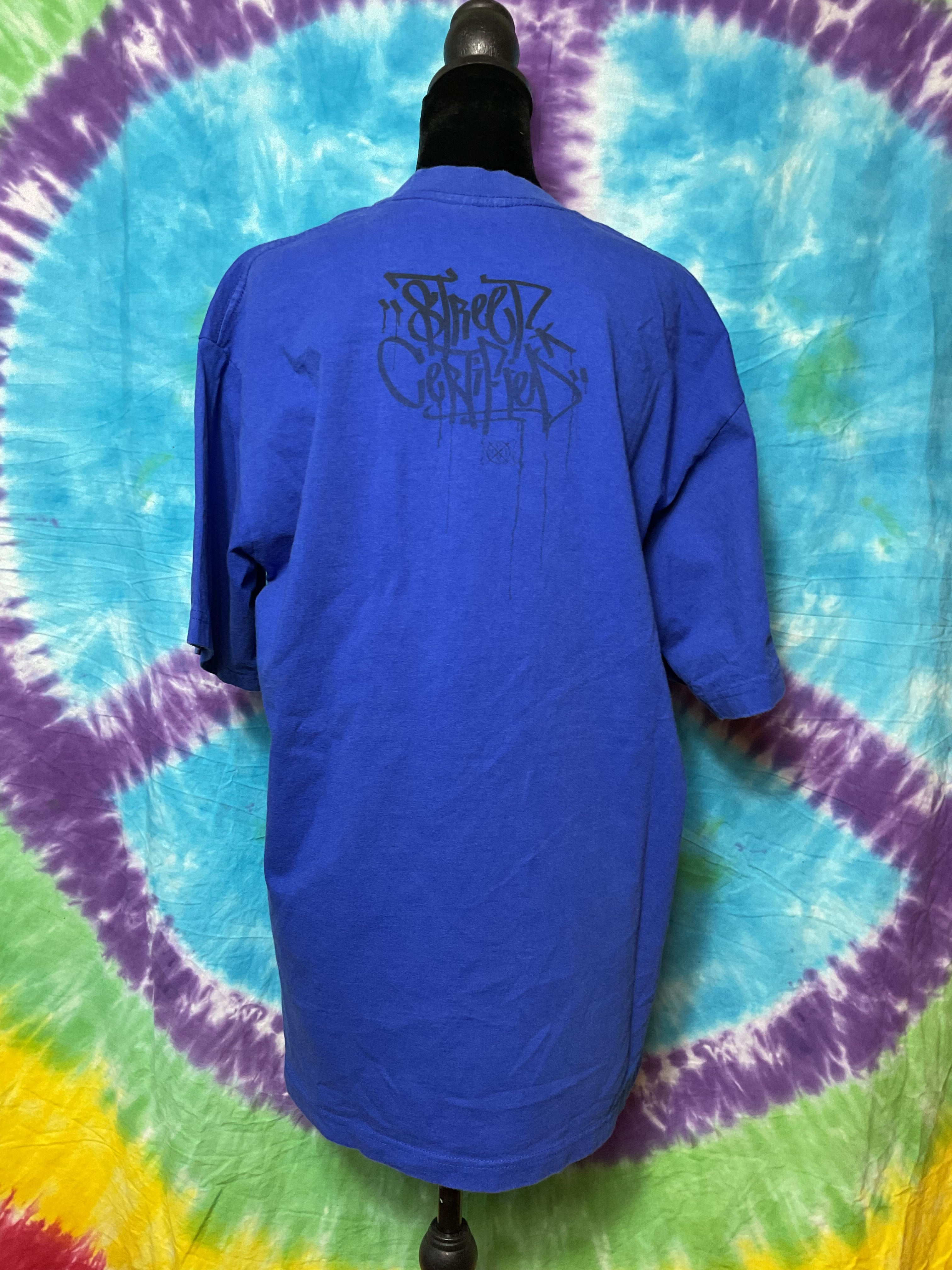 Vintage Los Angeles Rams Street Certified Skull Tee M L