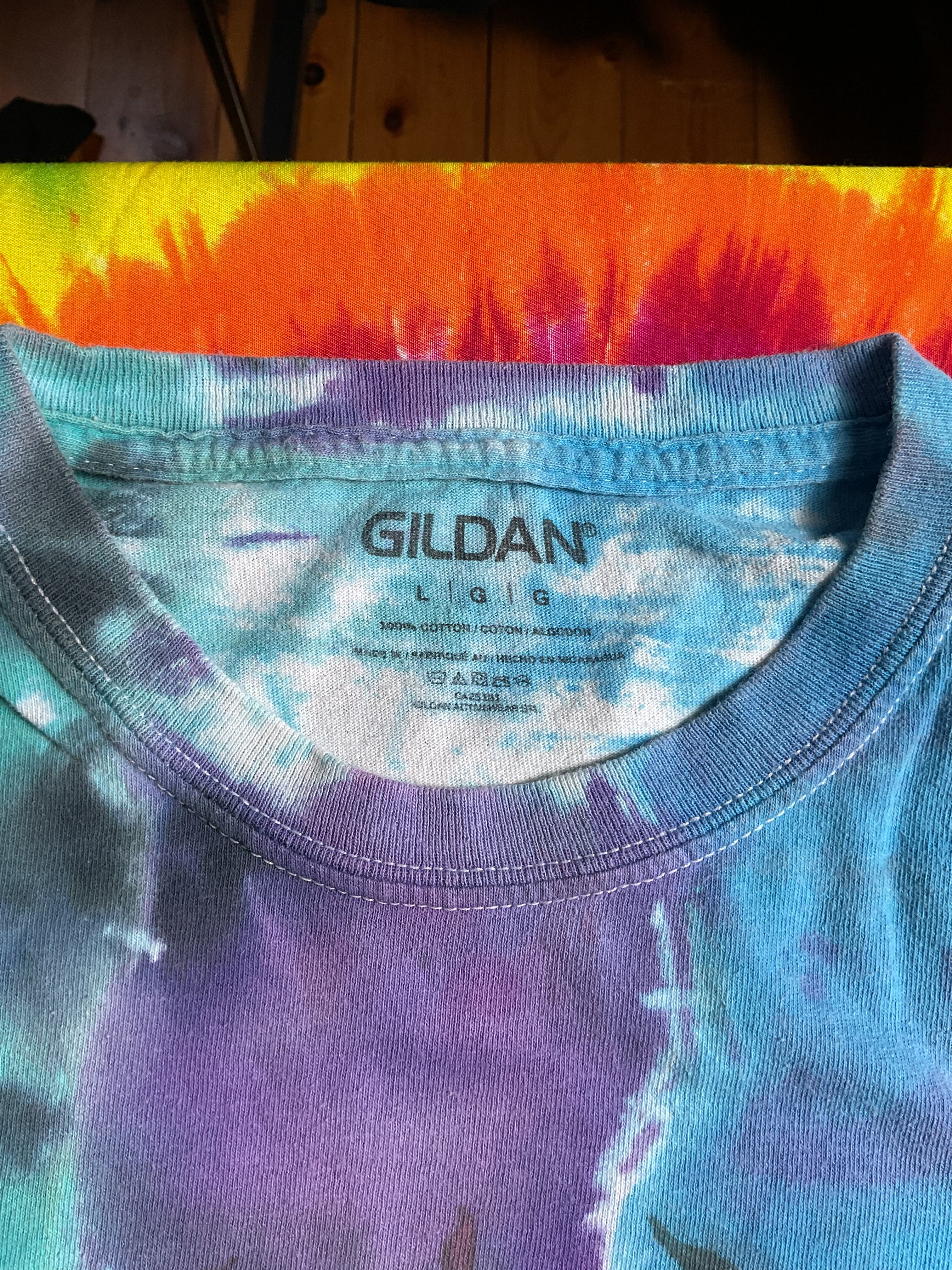 Grateful Dead "Who Are The Dead" VW Bus Tie-Dye Lot Shirt