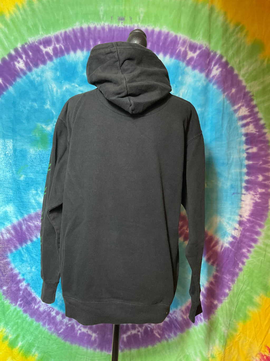 Cheech & Chong California Republic Bear Hoodie Black Small