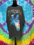 Authentic Jimi Hendrix Nigel Dickson Rainbow Graphic T-Shirt O/S