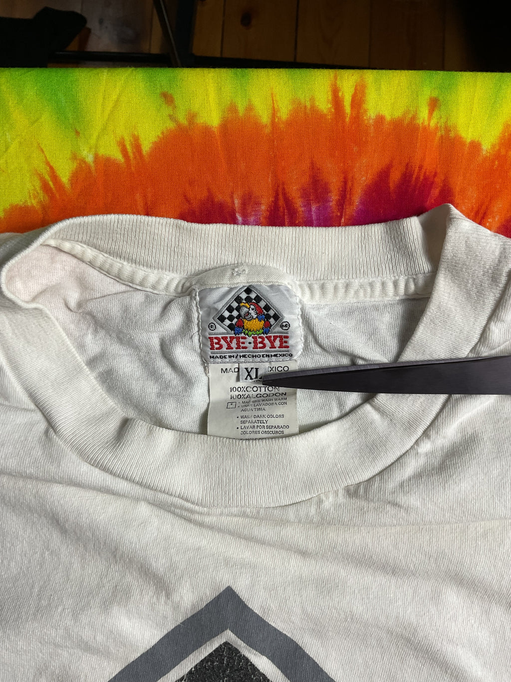 Vintage 90s Bye Bye Puerto Rico Single Stitch Parrot Graphic