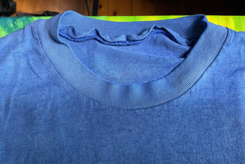 1989 Fillmore Days Moravia NY Single Stitch Blue Thin 80s