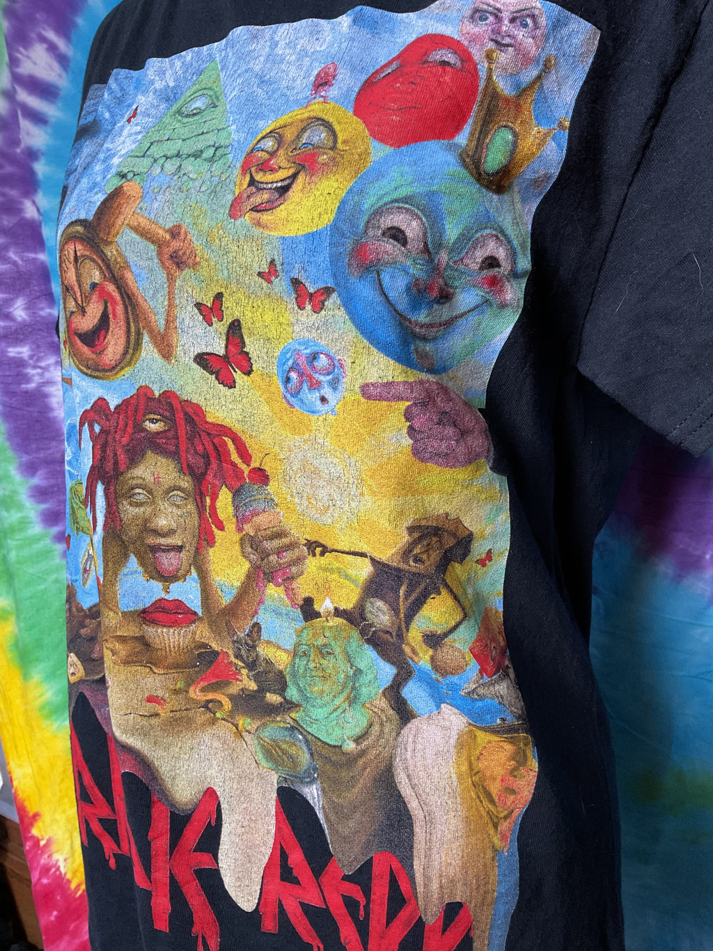 Trippie Redd Life's A Trip Album Cover Graphic T-Shirt Small