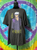 Jujutsu Kaisen Gojo Satoru T-Shirt Men XL Black Crunchyroll Anime