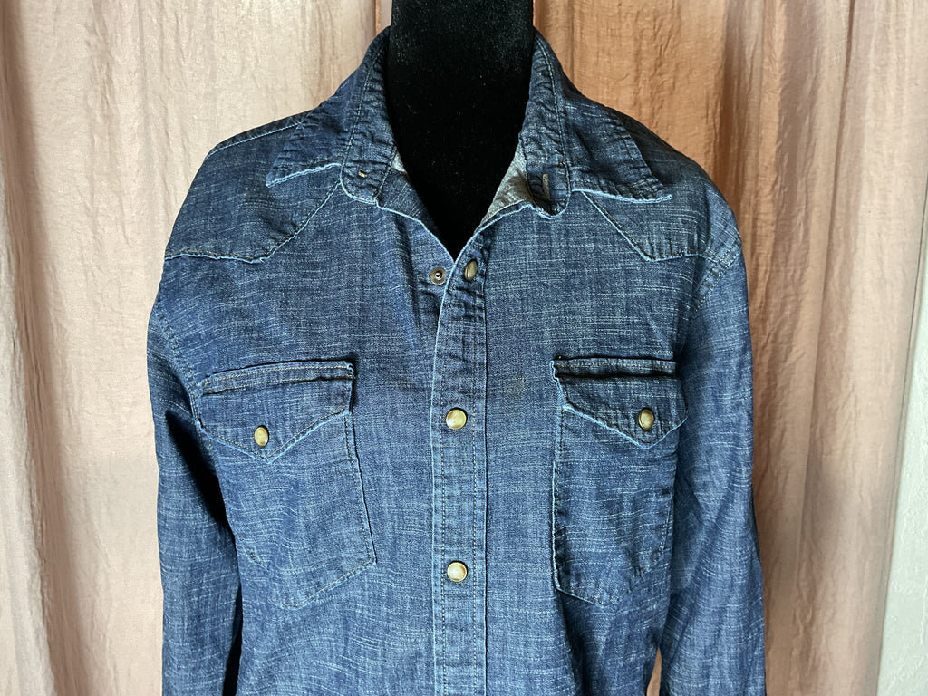 Wrangler Western Denim Pearl Snap
