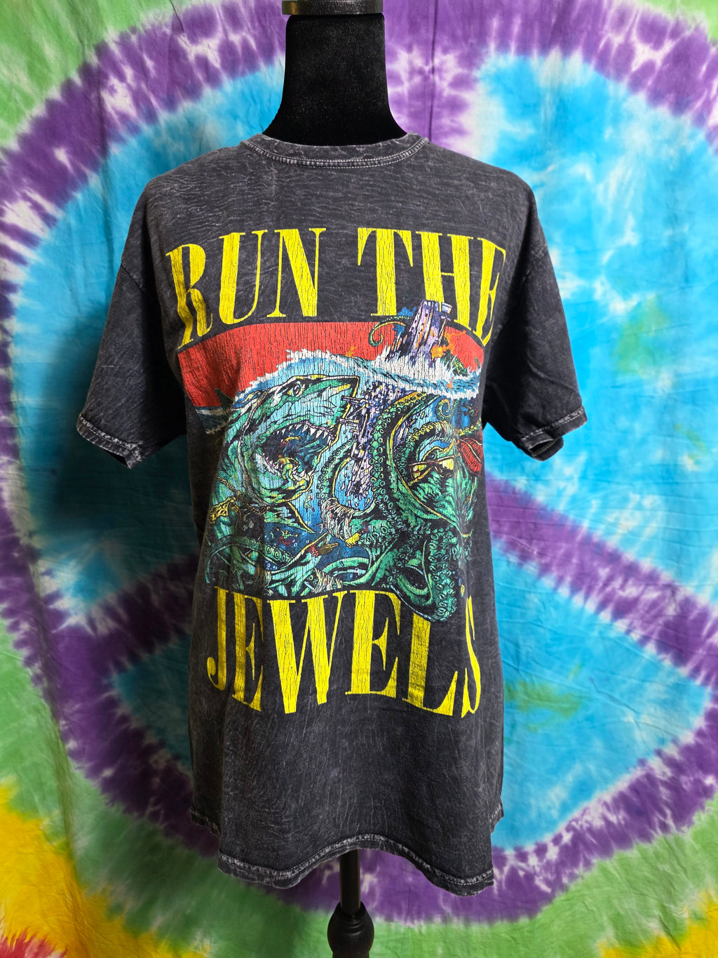Run The Jewels Sea Creature Graphic T-Shirt Medium