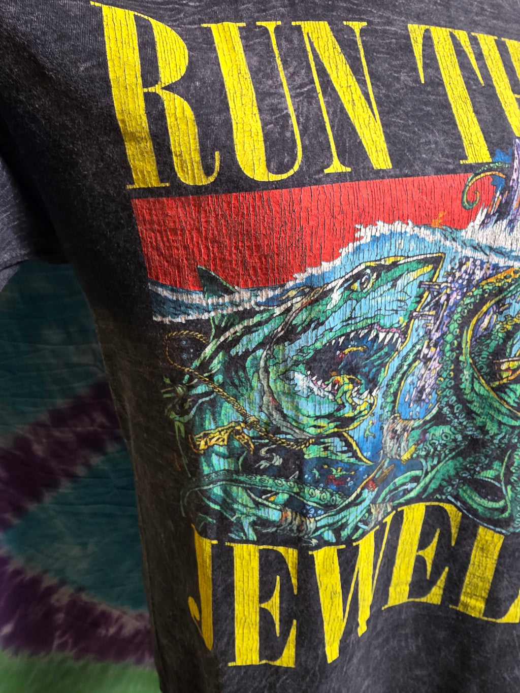 Run The Jewels Sea Creature Graphic T-Shirt Medium