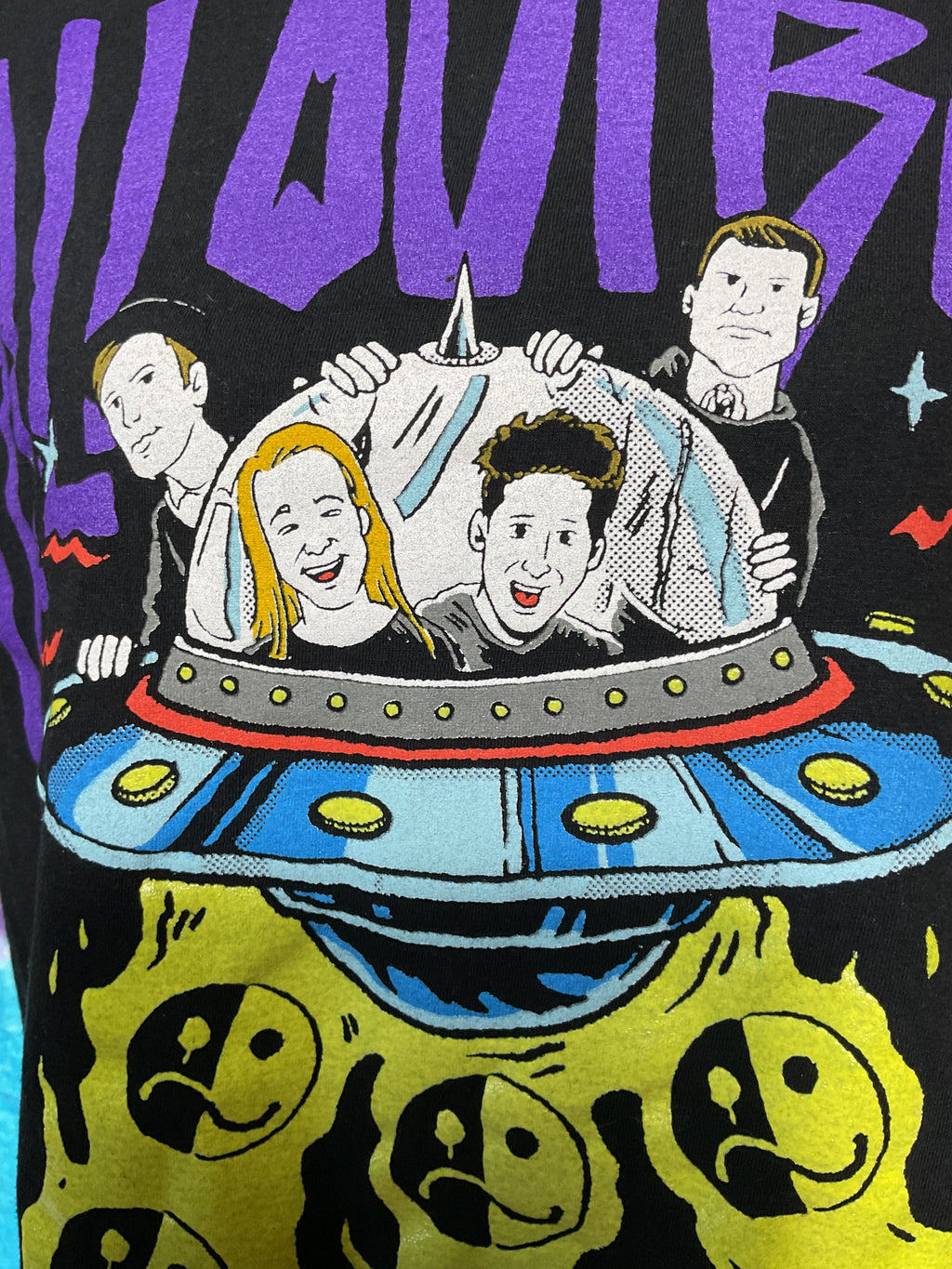 Fall Out Boy UFO Shirt If You Build It They Will Come Tour Large