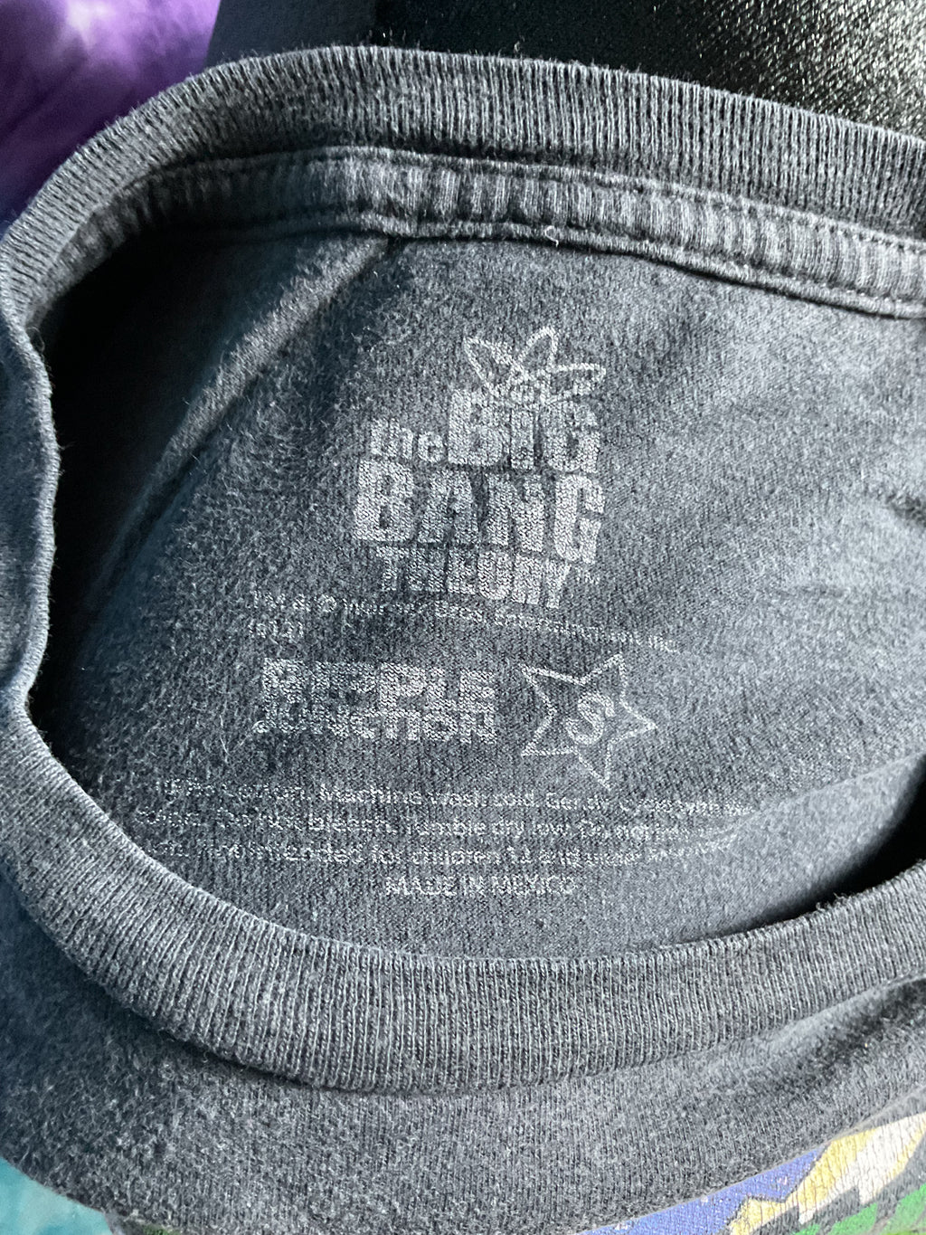 Big Bang Theory Bazinga Comic Cover Shirt Small Ripple Junction