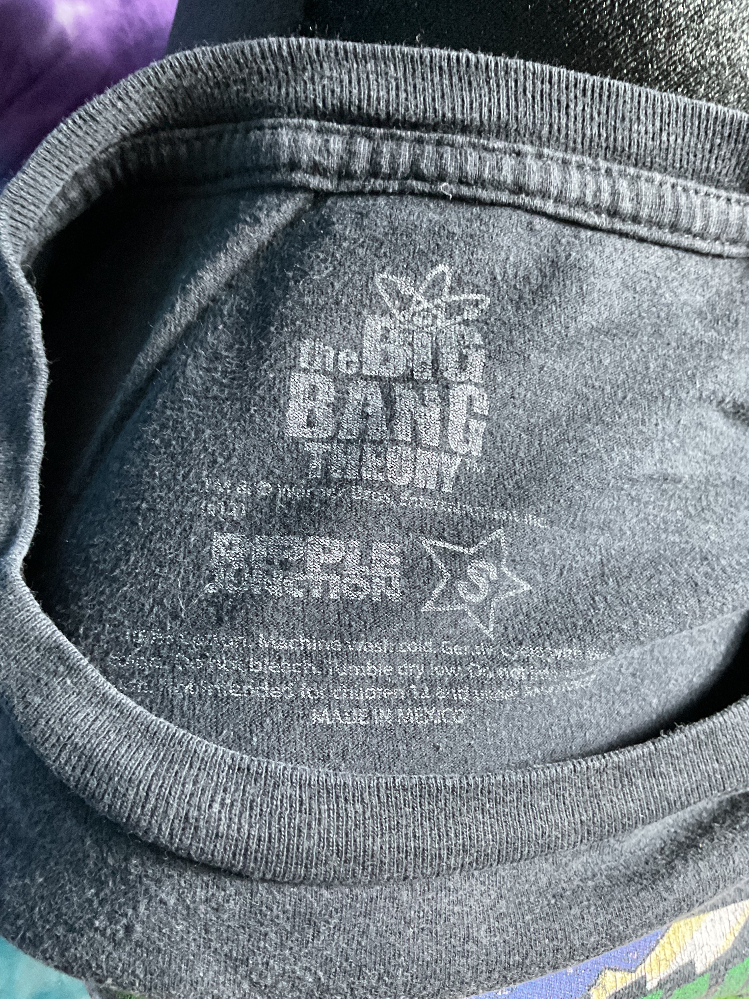 Big Bang Theory Bazinga Comic Cover Shirt Small Ripple Junction