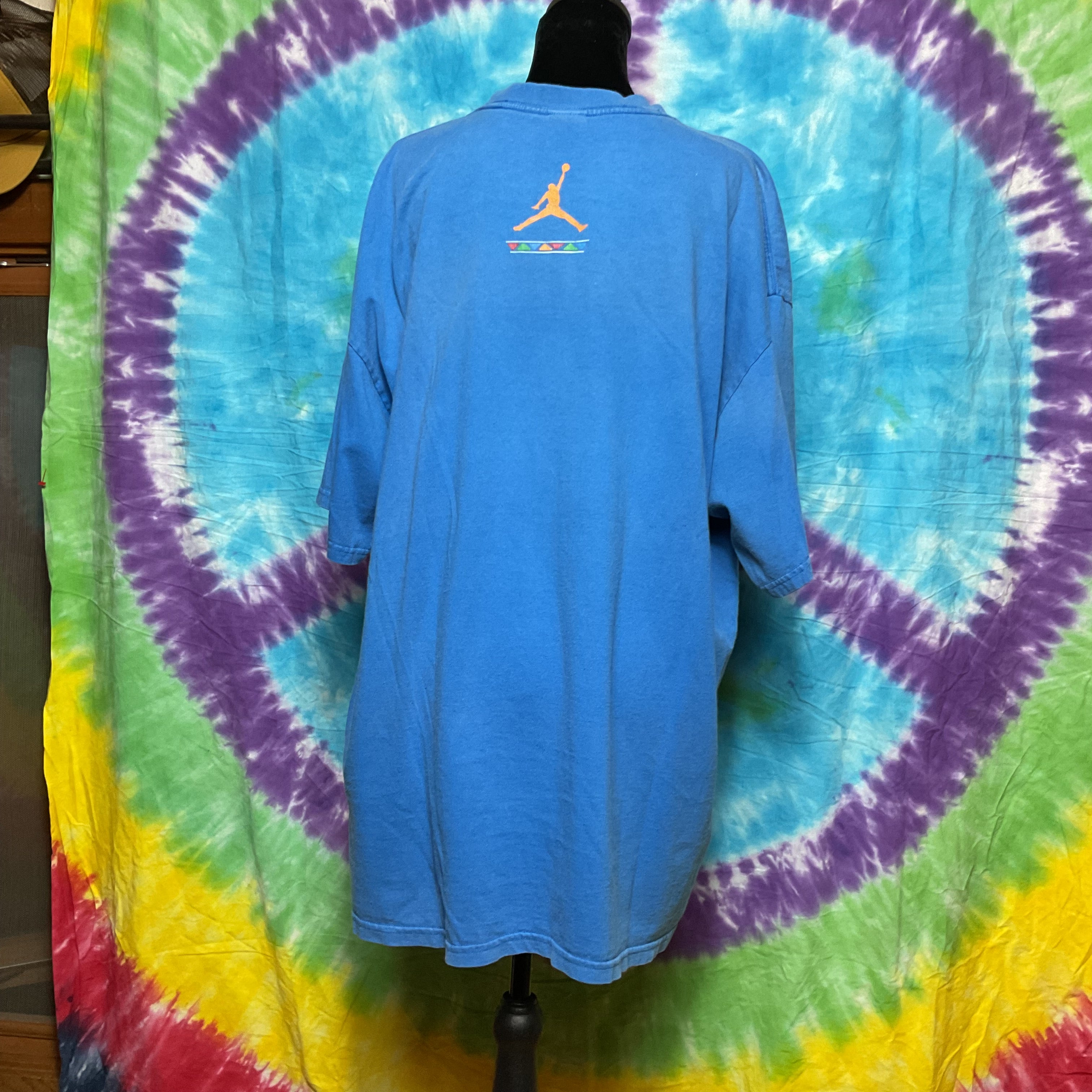 Jordan Mars Blackmon Brooklyn Tee XL Spik Lee Blue Vintage