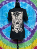 Deftones Owl Skull Valknut Alchemy Graphic T-Shirt Black Small