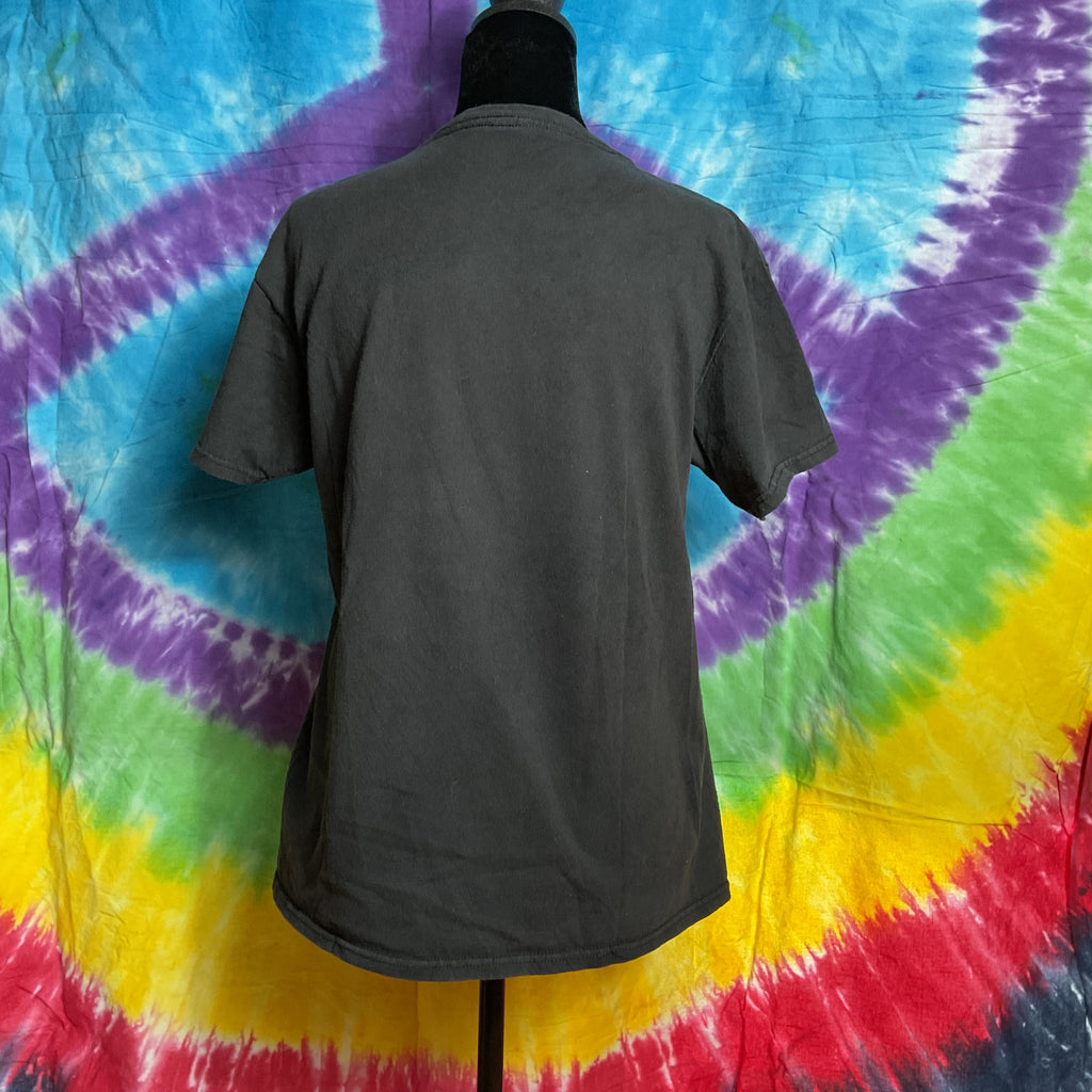 Britney Spears Graphic T-Shirt Black Pink Block Photo Logo Med