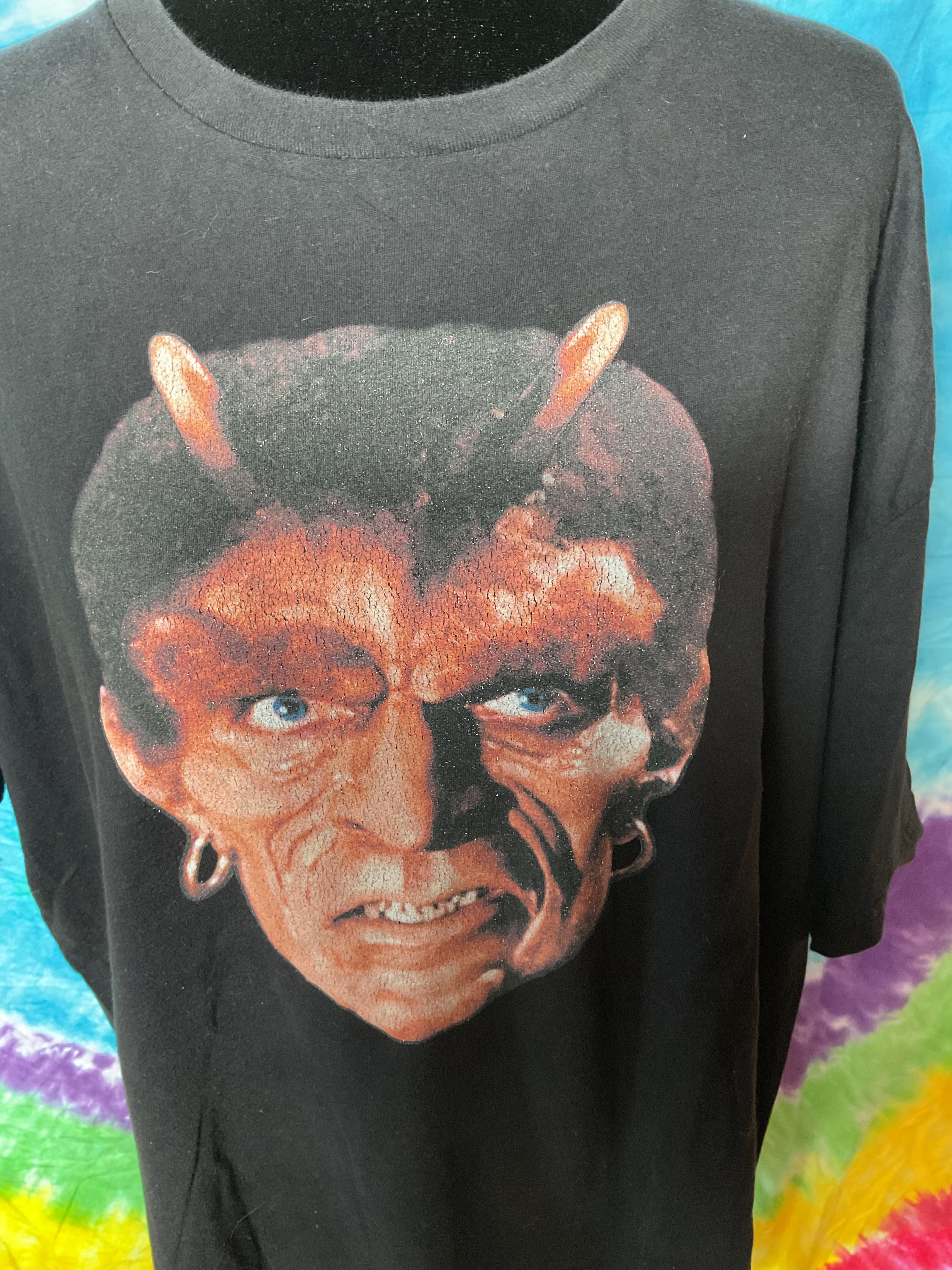 Vtg Clash of the Titans Calibos 1981 Movie T-Shirt 2XL Horror 80s