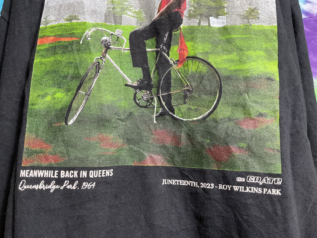 The Crate NY Meanwhile Back In Queens Juneteenth 2023 Tee XL