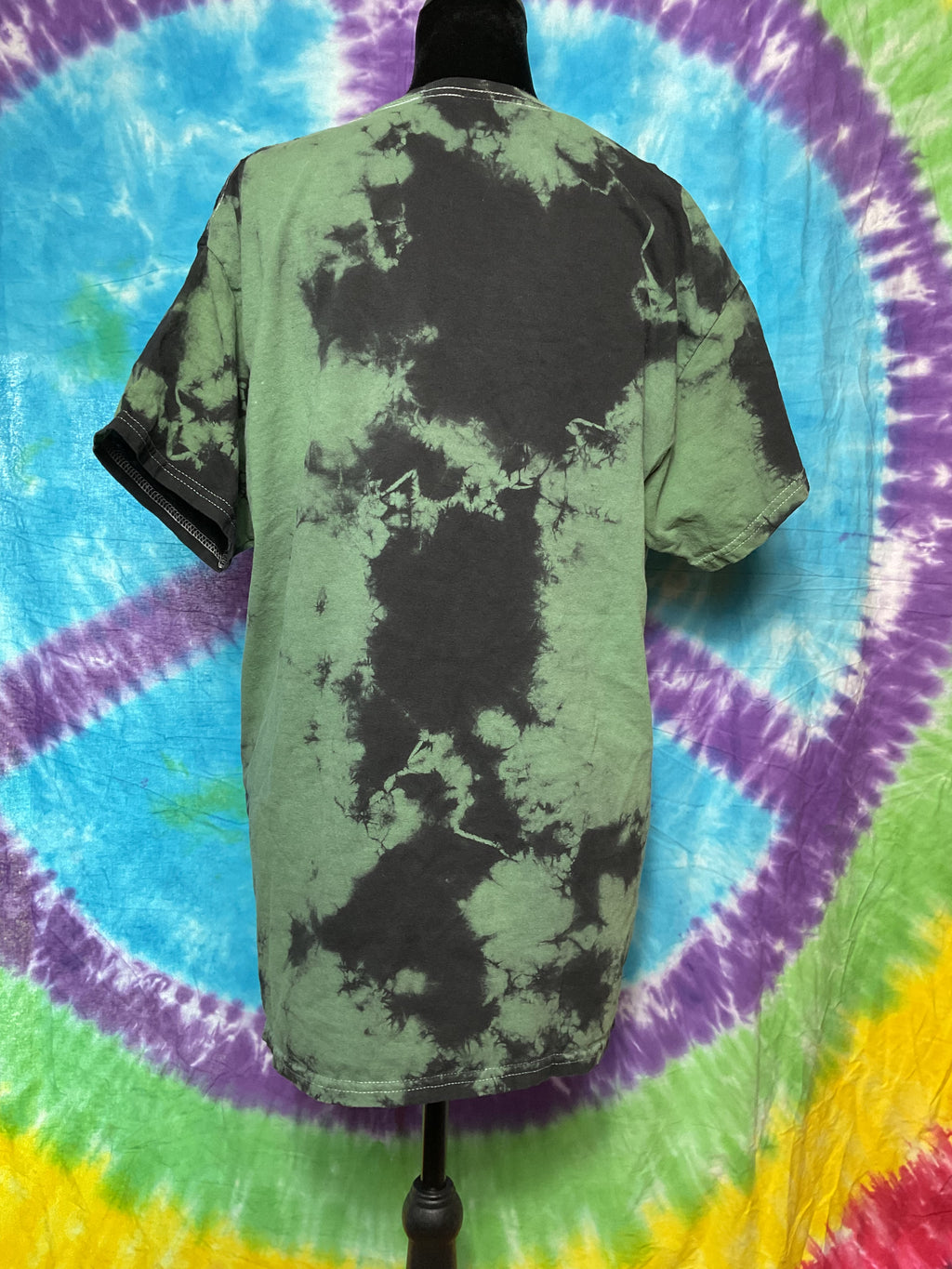 TLC CrazySexyCool World Tour Anime Graphic Tie Dye Tee Large