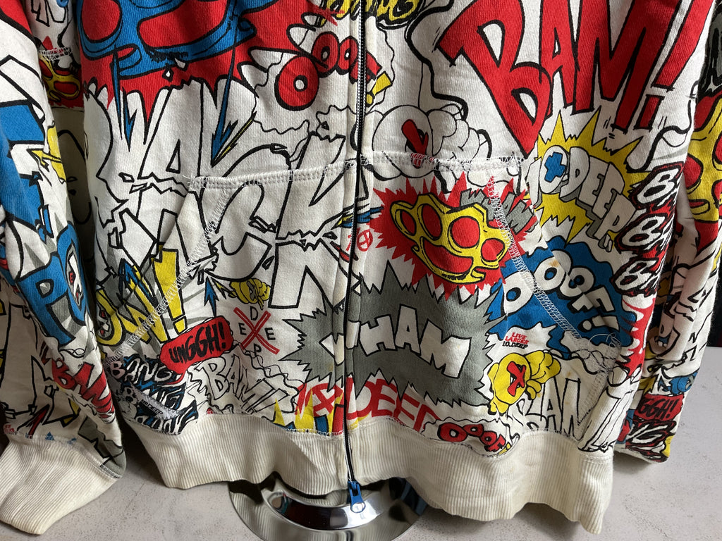 10.DEEP Comic Book Pop Art Full-Zip