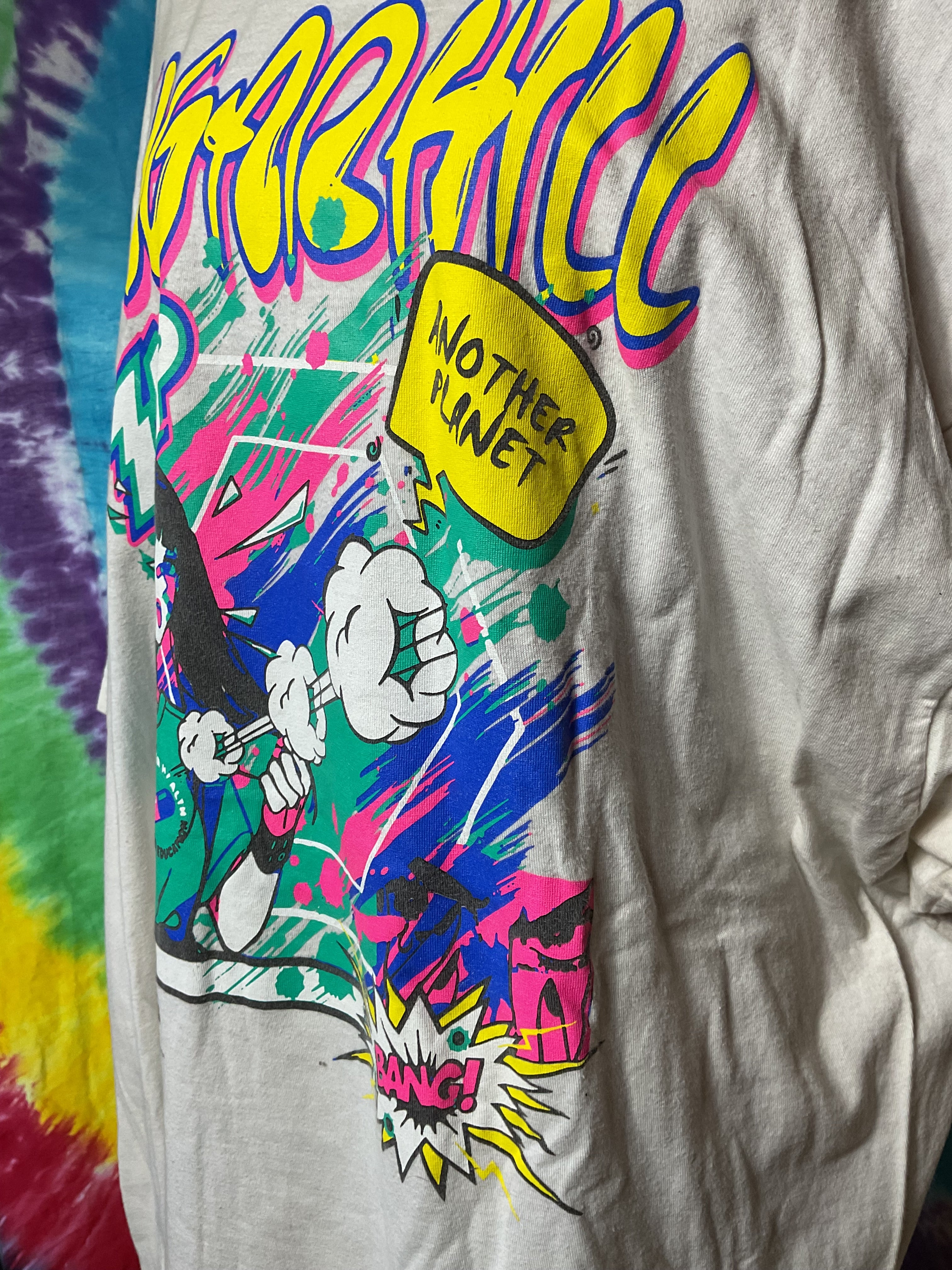 Sugarhill LA Zap Another Planet Manga Style Graphic Tee 3XL