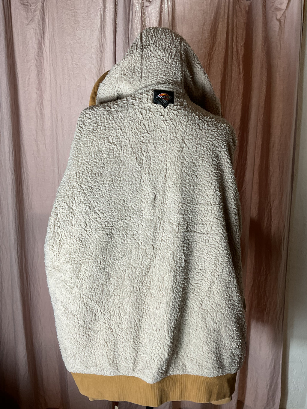 Dickies Men's 2XL Sherpa Lined Full Zip Hoodie Jacket